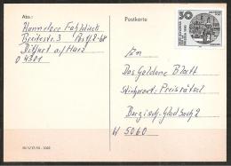 DDR - Ganzsache/Postkarte - Siehe Scann - Altri & Non Classificati