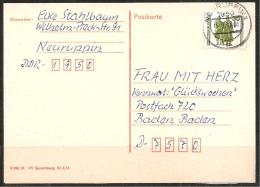 DDR - Ganzsache/Postkarte - Siehe Scann - Autres & Non Classés