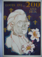 Lenzi Marc Illustrateur Louis XVI Bicentenaire 1989 - Lenzi