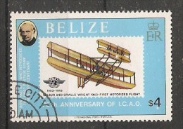 Belize  1979  75th Ann. Of I.C.A.O.  $4  (o) - Belize (1973-...)