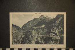 VALLEE DU QUEYRAS VUE PANORAMIQUE DE LA NOUVELLE ROUTE DANS LES GORGES DU GUIL - Autres & Non Classés