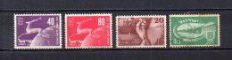 Israel   1950  .-   Y&T  Nº    27/28 - 29/30 - Gebruikt (zonder Tabs)