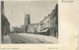 GLOS - CIRENCESTER - MARKET PLACE 1904  Gl4 - Cheltenham