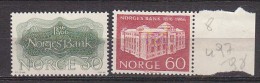 Q8047 - NORWAY NORVEGE Yv N°497/98 ** - Nuevos