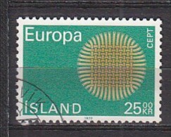Q1101 - ISLANDE ICELAND Yv N°396 - Usados
