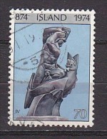 Q1107 - ISLANDE ICELAND Yv N°441 - Oblitérés