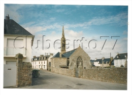 Île-Tudy (29): Photo Projet CP GF Quartier D L'église En 1994 (animé) RARE. - Ile Tudy