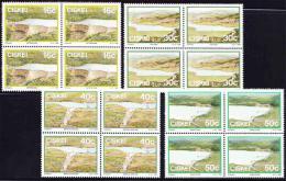 Ciskei - 1989 - Dams - Full Set Blocks Of 4 - Ciskei