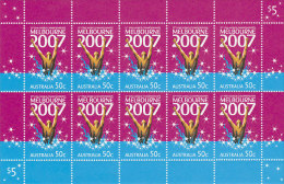 Australia 2007 Swimming Championship - Sheets, Plate Blocks &  Multiples