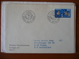 Norvegia - FDC - 1968 - Mi N. 565 - FDC