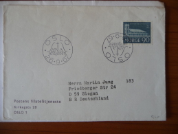 Norvegia - FDC - 1967 - Mi N. 560 - Missioni - FDC