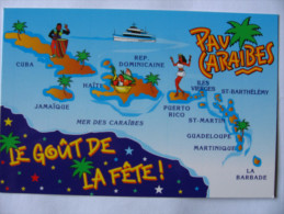 Publicité Pau Caraibes Paris Le Goût De La Fête - Ristoranti