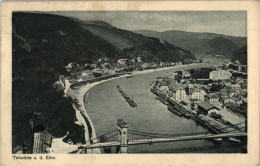 AK Tetschen/Decin, Gel Verm 1916 - Sudeten