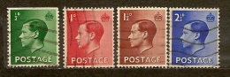 Gran Bretagna Great Britain  N. 205-206-207-208 /US- 1936  Lot Lotto - Usados