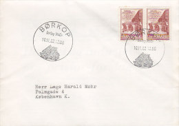 Denmark Sonderstempel BØRKOP Børkop Mølle Mill Mühle Moulin 1967 Cover Brief Water Mill Wassermühle Moulin (Cz. Slania) - Cartas & Documentos