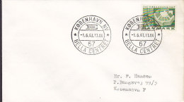 Denmark Sonderstempel KØBENHAVN Bella Centret 1967 Cover Brief (Cz. Slania) - Lettres & Documents