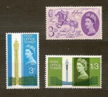Gran Bretagna Great Britain  N. 355-415-416/**   - 1960/1965  -    Lot Lotto - Unused Stamps