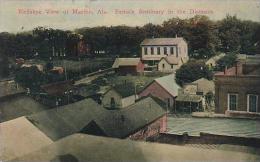 Alabama Marion Birds Eye View With Female Seminary In The Distance - Sonstige & Ohne Zuordnung