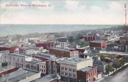 Illinois Waukegan Birds Eye View - Waukegan