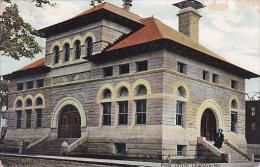 Maine Lewiston Post Office 1907 - Lewiston