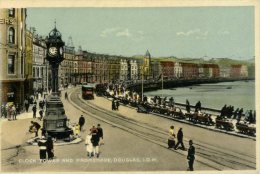 (700) Very Old Postcard - Carte Ancienne - UK - Isle Of Man Clcok Tower In Douglas - Insel Man