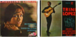 Image Chanteur 1960 Trini Lopez Christine Lebaille Edition Publistar Série L'âge Des Idoles - Autres & Non Classés