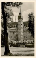 AK Merseburg, Schloßhof, Ung, 1956 - Merseburg