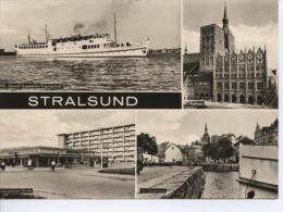 (DE444) STRALSUND . MS DEUTSCH SOWJETISCHE FREUNDSCHAFT . SHIP. BATEAUX VAPEUR - Stralsund