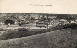 CPA-PLANCOËT (22) - Vue Générale Sur La Gare Et La Ville - Plancoët