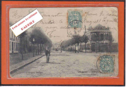 Carte Postale 59. Orchies  Avenue De La Gare Trés Beau Plan - Orchies