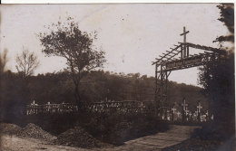 Carte Postale Photo Militaire Allemand TERMES-Senuc-08-Ardennes-Argonne-Cimetière Militaire-FRIEDHOF-Krieg-Guerre-14/18 - Andere & Zonder Classificatie