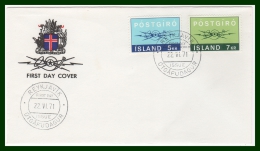 ISLANDE FDC   1971 - FDC