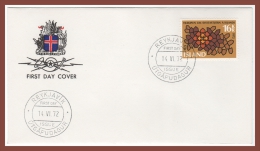 ISLANDE FDC   1972 - FDC