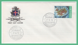 ISLANDE FDC   1972 - FDC