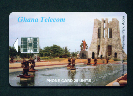 GHANA - Chip Phonecard As Scan - Ghana