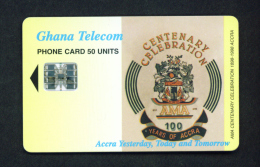 GHANA - Chip Phonecard As Scan - Ghana