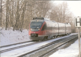 CP D'un Autorail Cologne - Kall Qui Arrive à SCHEVEN ( Eifel ) En 2007 . - Euskirchen