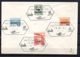 Autriche 1933, Secours D'hiver, Ø Expo Philatélie Jeunesse, Hydravion, Bateau Cote 100 € - Lettres & Documents