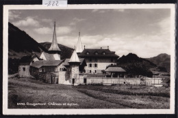 Rougemont ( Vaud ) - Château Et église - Vers 1955 (-822) - Rougemont