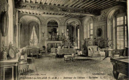 Dépt 77 - LORREZ-LE-BOCAGE - Intérieur Du Château - Le Salon - Lorrez Le Bocage Preaux