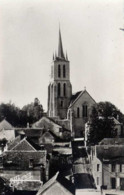 77 - LORREZ-LE-BOCAGE - L'Église - CPSM - Lorrez Le Bocage Preaux