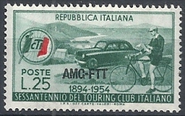 1954 TRIESTE A TCI MNH ** - RR11722 - Mint/hinged