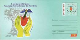 Romania / Postal Stationery / 5 Years Antiparkinson Association - Ziekte