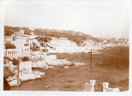 Photo 8,5 X6,5 ; Vue De La Corniche En 1935 - Quartiers Sud, Mazargues, Bonneveine, Pointe Rouge, Calanques