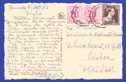 POST CARD  BRUXELLES -  7.DEC.1953 - Covers & Documents