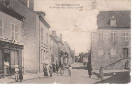 CPA - NERONDES - La Grande Rue Et Le Bureau De Poste - Nérondes