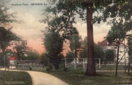 Minden LA Academy Park 1910 Postcard - Altri & Non Classificati