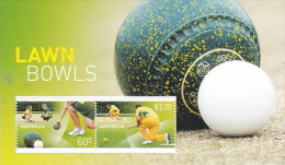 Australia 2012 Lawn Bowls Mini Sheet  MNH - Hojas, Bloques & Múltiples