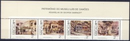 #O036. Macau 1989.G. Smirnoff. Water Colour Paintings. Stripe Of 4. Michel 616-19. MNH(**). - Nuovi