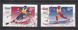 Q1162 - ISLANDE ICELAND Yv N°835/36 - Oblitérés